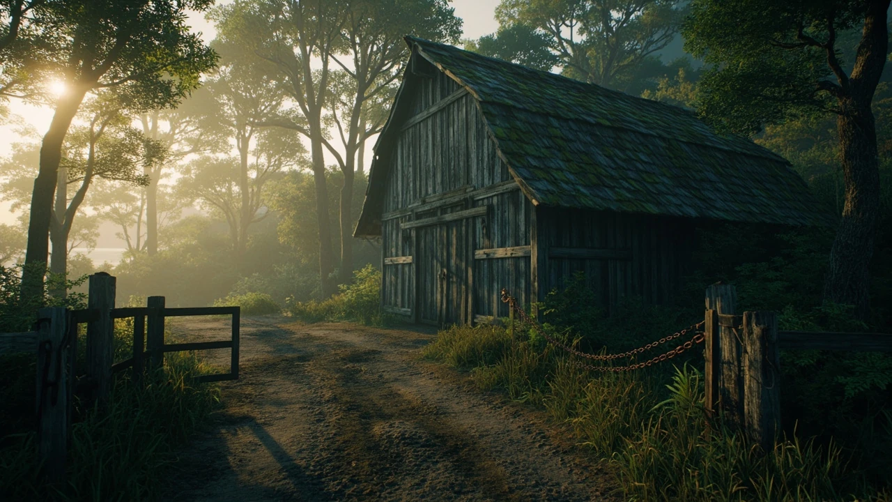 Forza Horizon 6 barn find location in a rural Japanese landscape